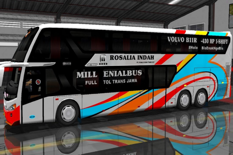 Download Livery BussID Double Decker Semua Tipe Terbaru 2023, Format PNG/JPG Paling Jernih dan Tinggal Pasang