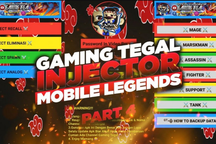 Download Gaming Tegal Injector Mod Apk V.87 New Version 2024, Untuk