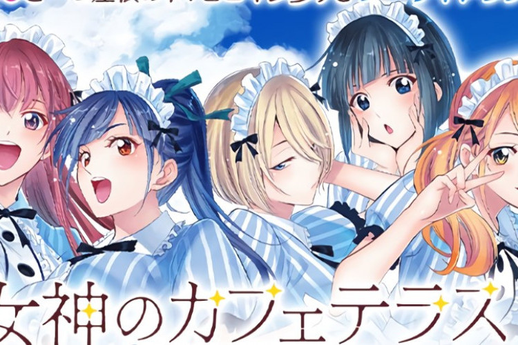 Sinopsis Manga Megami no Kafeterasu (Goddess Café Terrace), Kehidupan Pemiliki Kafe dan 5 Gadis Cantik