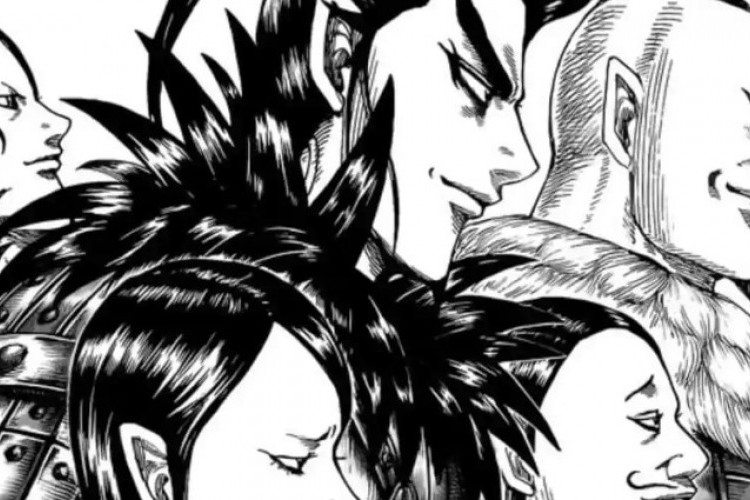 Baca Manga Kingdom Chapter 760 Bahasa Indonesia, Kanpishi Memprovokasi Kai Oku dan Shin