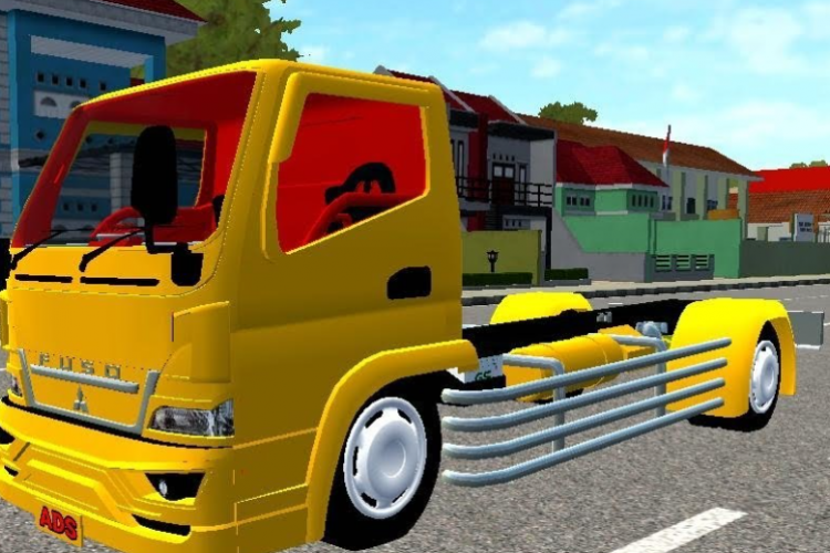 Download MOD Bussid Truck Canter Tanpa Bak dan Password Terbaru 2023, Bisa Langsung Instalasi dengan Mudah