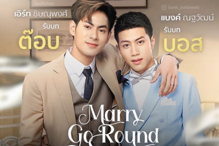 Sinopsis  Drama Thailand Marry Go Round (2023), Menyembunyikan Sebuah Hubungan yang Tak Biasa