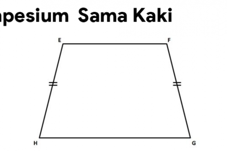 Contoh Soal Titik Berat Trapesium Sama Kaki dan Pembahasannya yang Paling Mudah Dimengerti