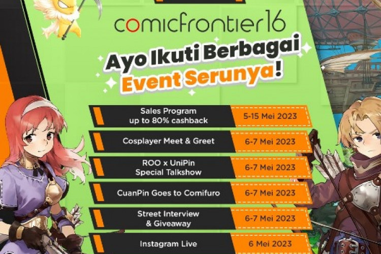 Harga Tiket Comifuro 16 Berapa? Jangan Lewatkan Acaranya di 7 Mei 2023