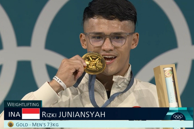 Profil Rizki Juniansyah, Lifter Emas Olimpiade Tahun 2024 yang Siap Dilantik Jadi Letnan Dua TNI