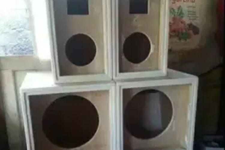 Skema & Ukuran Box Speaker 12 Inch Full Range Double, Vokal Lantang Cocok Untuk Lapangan