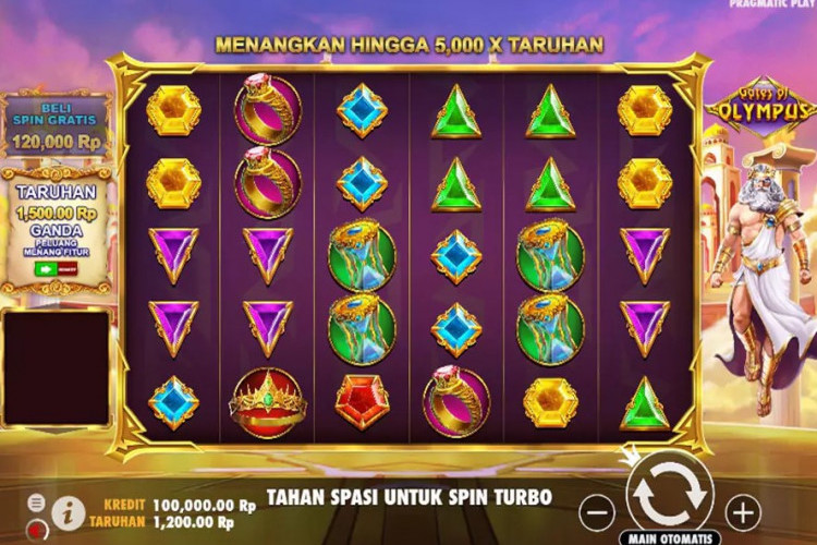 Tips Bermain Slot Zeus Gates Of Olympus Supaya Maxwin, Mudah Nggak Perlu Modal Banyak!