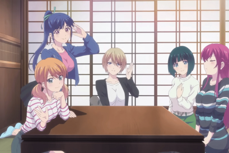 Sinopsis Anime Nonton Megami no Café (2023), Kafe Kumuh Tempat Menyambung Hidup