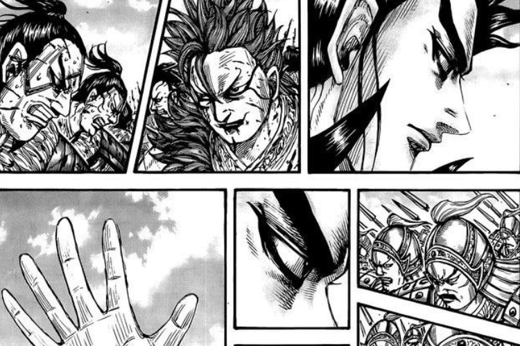 Spoiler Manga Kingdom Chapter 152 Pertarungan di Tanah Suci Dengan Kanki dan Ryouku