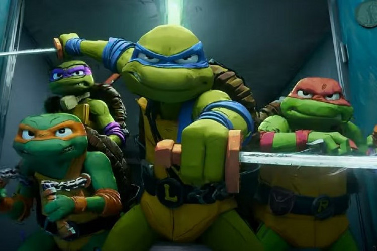 Sinopsis Film Animasi Mutant Ninja Turtles: Mutant Mayhem, Petualangan Kura-kura Ninja Menenangkan Hati Warga New York
