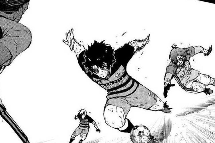 Baca Manga Blue Lock Chapter 297 Bahasa Indonesia, 1 Vs 4 Orang Sekaligus!