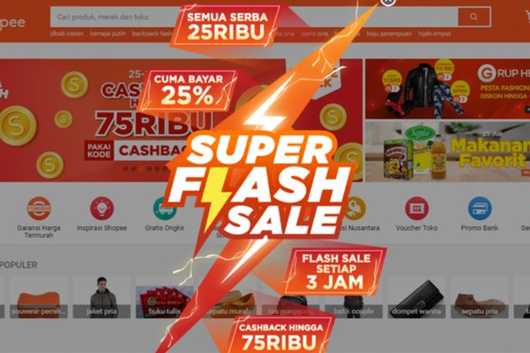 Tips Dapat Shopee Flash Sale 0 Rupiah, Jangan Pakai Bot Gunakan Trik Ini 