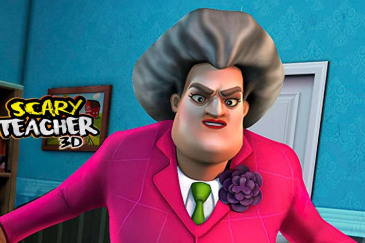 Download Scary Teacher 3D v7.2 MOD APK 2024 [Unlocked All Chapter], Menjahili Guru Galak Nan Menyeramkan