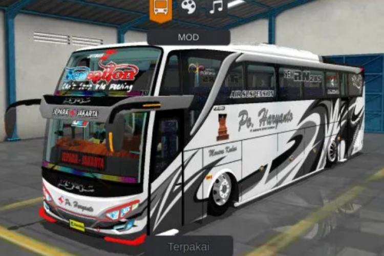Download MOD Bussid Bus Ceper Versi 2023, Desain Body Hingga Livery Mirip Asli 100%