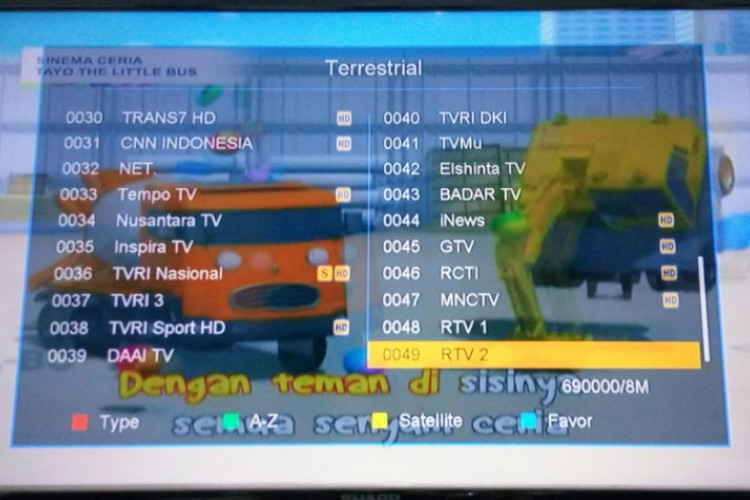 Kanal Frekuensi TV Digital Indramayu, Cek UHF Channel TV Favoritmu!