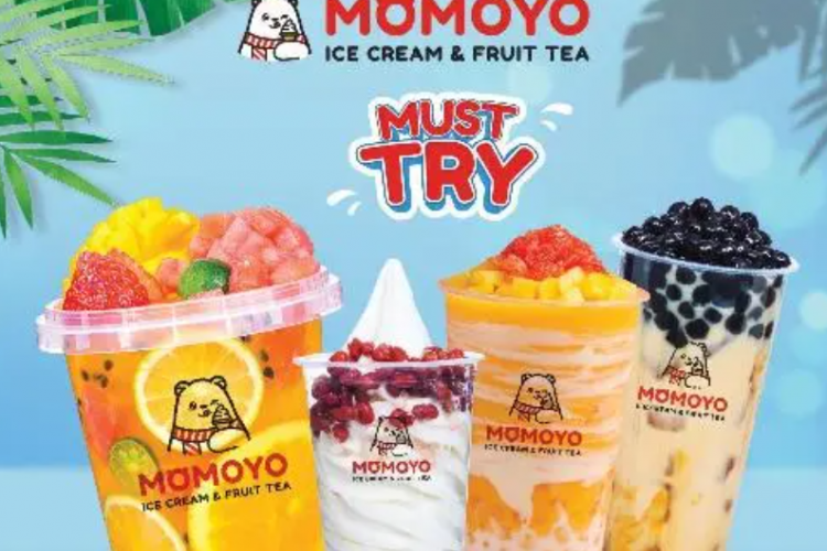 Franchise Momoyo Ice Cream & Fruit Tea Indonesia Terbaru 2023, Bisnis Minuman Kekinian yang Jadi Favorit Banyak Kalangan