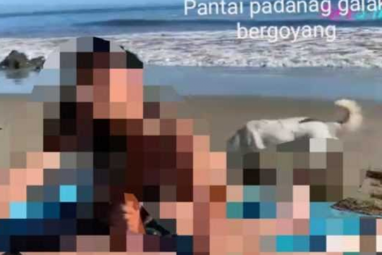 Link Video Asli Pantai Padang Galak Bergoyang, Viral Tiktok dan Instagram!