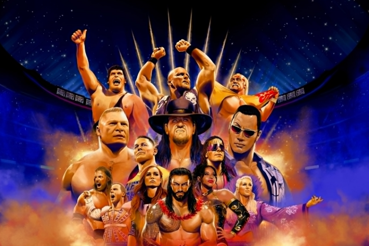 [Free] Download WWE 2K24 Mod APK Terbaru Unlocked Premium, Simulasi Game Gulat Legendaris