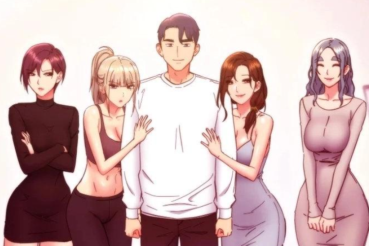 Baca Komik Korea My Stepmother Friends Full Chapter 1-147 Bahasa Indonesia, Seokwoo Hidup Bahagia Dengan 4 Istri