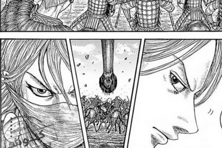 Unit Hishin Kejar Riboku yang Kabur! Link Baca Manga Kingdom Chapter 777 Bahasa Indonesia