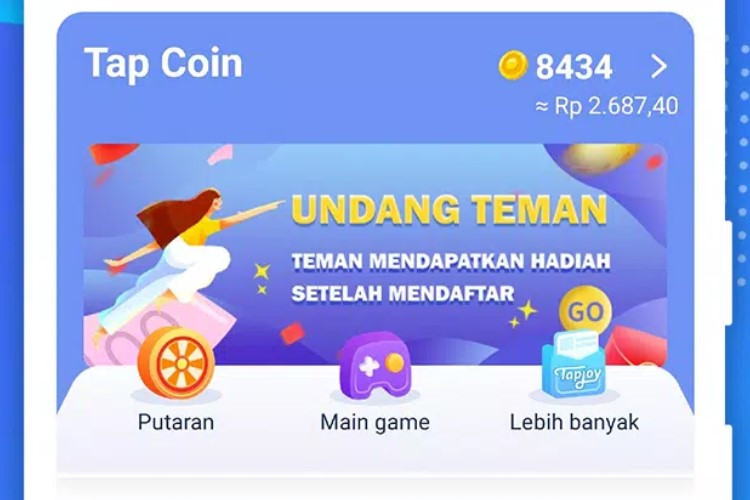 Cara Menghasilkan Uang Di Tap Coin Dan Tutorial Withdrawnya Yang Gampang, Cuan Langsung Cair