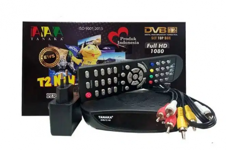 Harga Set Top Box (STB) Tanaka Terbaru 2023, Kualitas Jempolan Untuk TV LED, LCD, dan Tabung