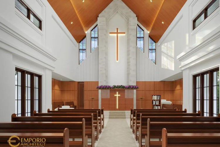 7 Contoh Desain Altar Gereja Minimalis Bikin Pelaksanaan Ibadah Lebih Agamis