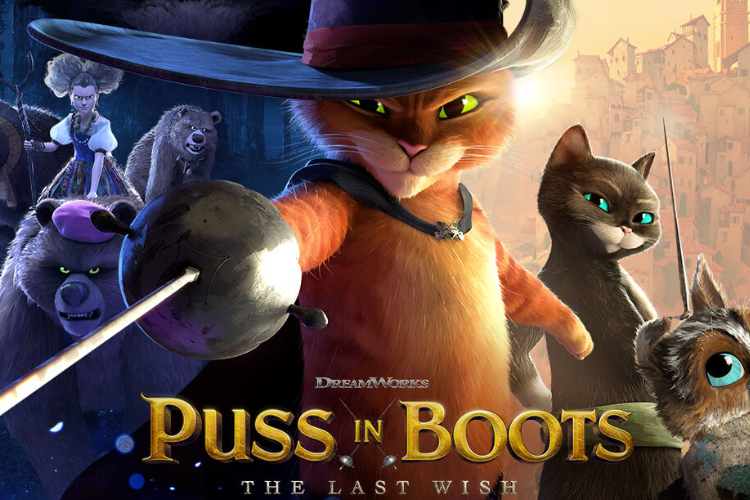 Nonton Film Puss in Boots The Last Wish (2022) Full Movie Sub Indo, Pertarungan Kucing Oren Dengan Sembilan Nyawanya
