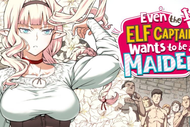 Sinopsis Komik Jepang Even the Captain Knight, Miss Elf, Wants to be a Maiden, Keseharian Ksatria Elf Bersama Manusia