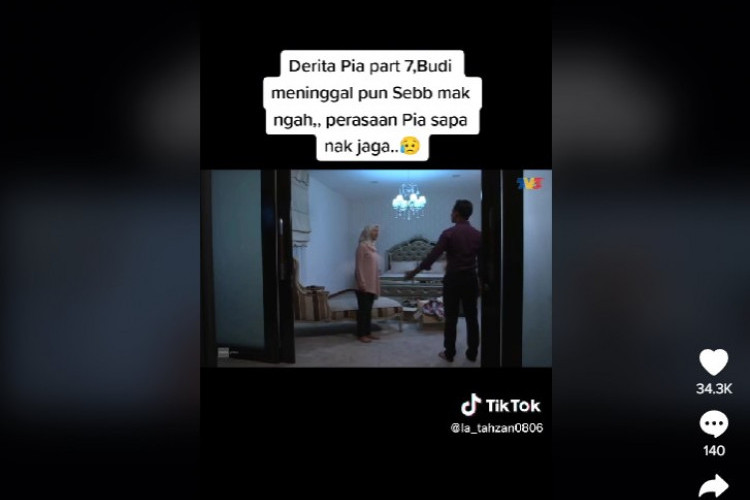 Drama Malaysia Derita Pia viral di TikTok, Mengharukan! Kisah seorang Istri yang Dimadu dan Diabaikan