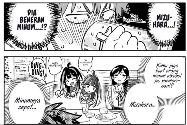 Baca Manga Kanojo Okarishimasu Chapter 273 Bahasa Indonesia, Kazuya Bersama dengan Mizuhara