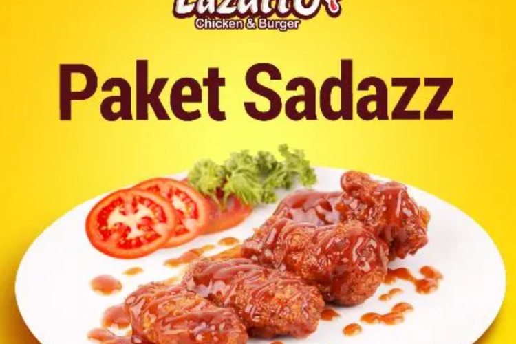 Daftar Harga Menu Lazatto Chicken & Burger Jakarta Terbaru, Ayam Spicy Selalu Bikin Nagih!