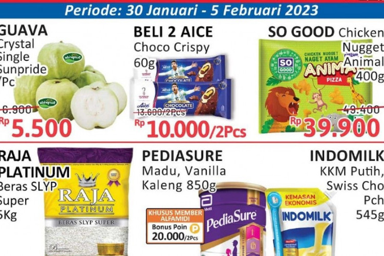 Promo Alfamidi Weekday 30 Januari-5 Februari 2023, Catat Daftar Promonya dan Kunjungi Gerai Terdekat