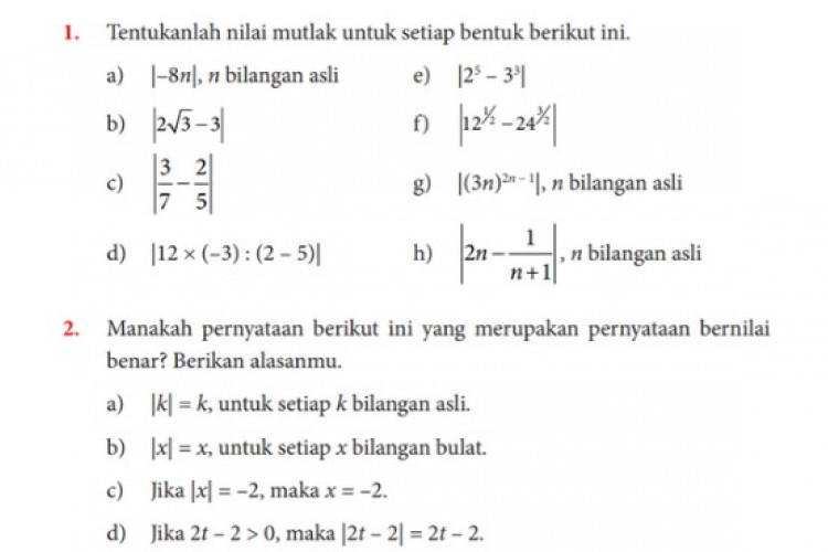 Kumpulan Soal PTS Matematika Kelas 10 Semester 2 PDF, Pelajari Banyak Soal Agar Cepat Paham!