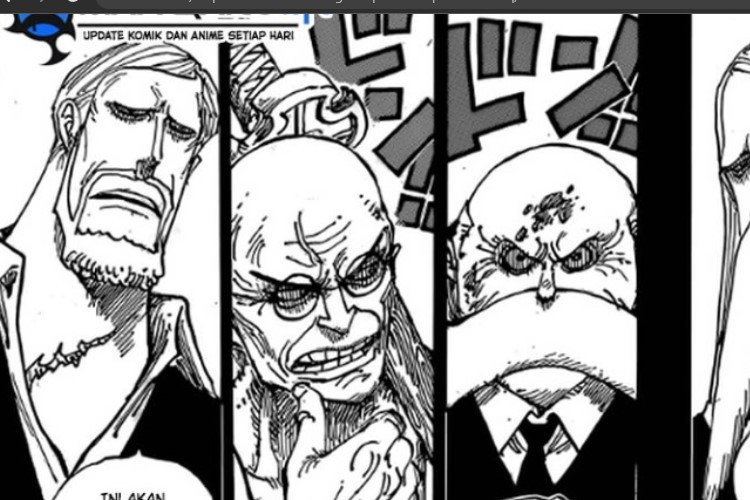 RILIS! Baca Manga One Piece Chapter 1087 Bahasa Indonesia Brannew Spill Rahasia Kekuatan GARP dan Aokiji