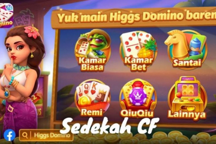 Link Login Sedekah CF dan Klaim Chip Higgs Domino Gratis, Simak Caranya Disini!