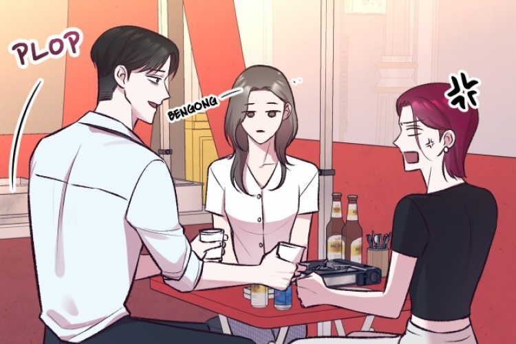 Baca Webtoon Meet Me in The Middle Chapter 6 Bahasa Indonesia, Kemunculan Mantan Pacar Seon Yeo