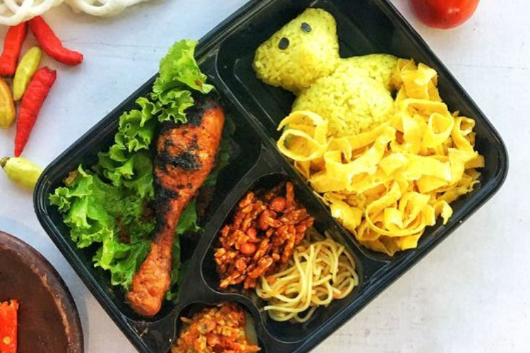 Cara Membuat Bento Ayam Lucu Buat Anak-Anak yang Gampang, Tak Perlu Modal Cetakan 