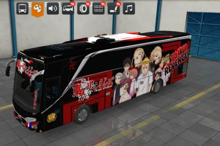 Link Download Livery Bussid Anime Keren Versi Terbaru 2023, Ada Naruto dan One Piece Juga