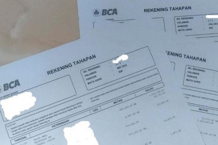 Buat Rekening Koran BCA Palsu Ternyata Mudah! Ayo Jangan Sampai Kena Tipu