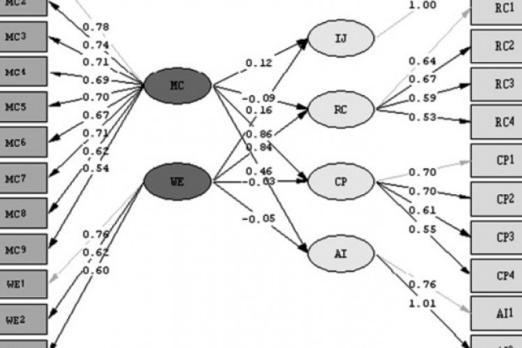 Contoh Structural Equation Modeling (SEM), Mulai Kerangka Pikir, Indikator hingga Bentuk Model Penelitian