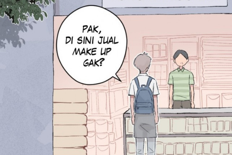 Spoiler Webtoon OTENBA Chapter 4, Otw Berubah Beli Make Up Tapi Malah ke Toko Bangunan!