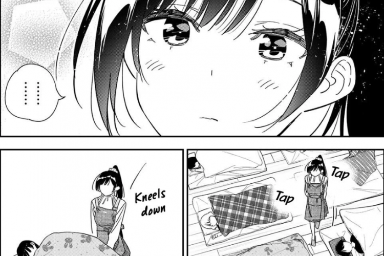 Kanojo Okarishimasu Chapter 295: Lihat Chizuru Tidur Siang, Kazuya