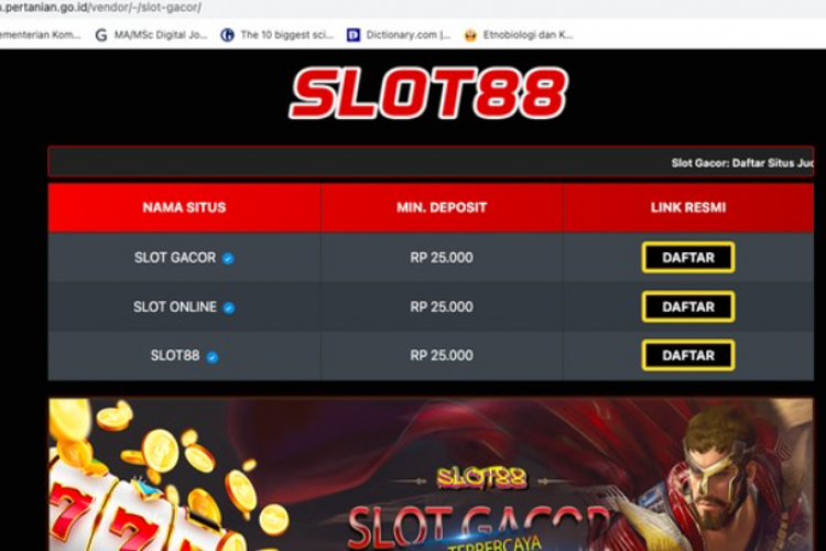 Apa Itu Slot Gacor di Situs Pemerintahan? Gunakan Domain Resmi go.id Hingga Lembaga Pendidikan