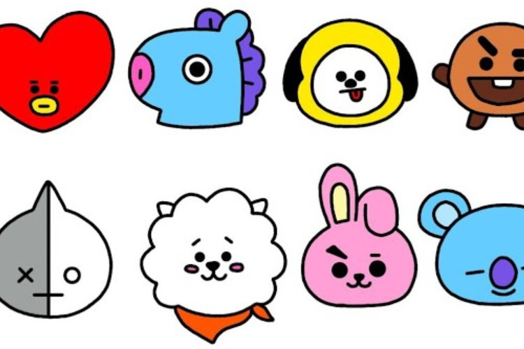 Kumpulan Gambar-Gambar BT21 BTS yang Kiyowo Lengkap Dengan Link Downloadnya