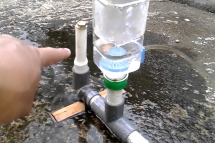 Cara Membuat Pompa Air Tanpa Listrik dari Botol Bekas dengan Simpel, Bisa Jadi Sumber Energi Alternatif