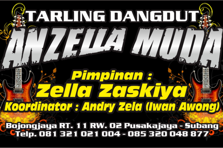 Download Desain Banner Orkes Dangdut Format CDR Terbaru, Meriah dan Menarik!