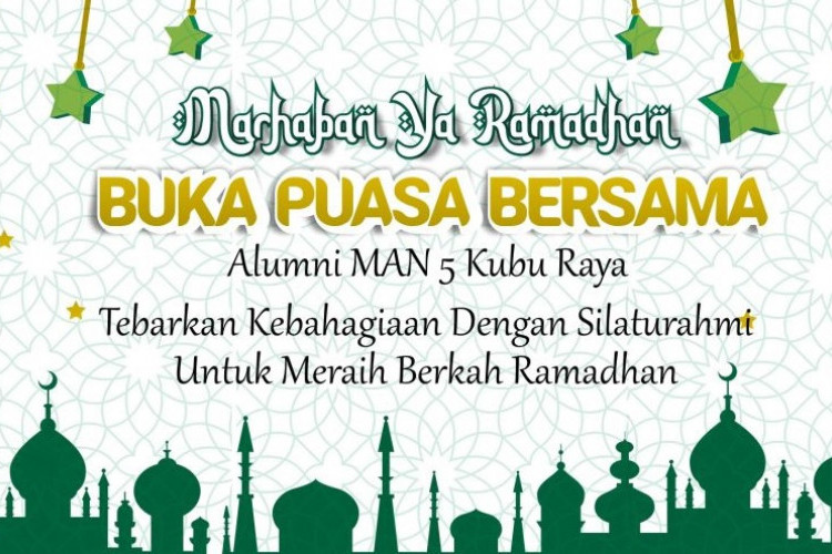 Contoh Desain Banner Bukber Keren, Bisa Jadikan Referensi di Bulan Ramadan Ini!