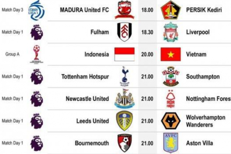 Cara Membuat Jadwal Pertandingan Sepak Bola di Word, Gampang Banget! Auto Langsung Berhasil