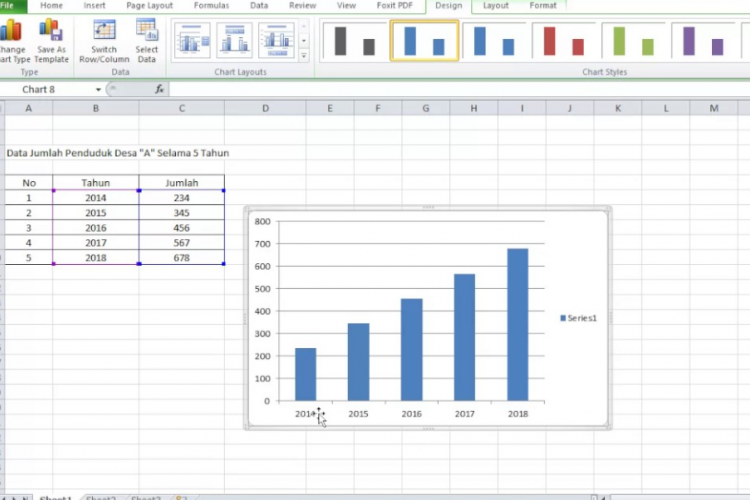 Cara Membuat Diagram Batang di Microsoft Excel, Dilengkapi dengan Tutorial Membaca Hasilnya